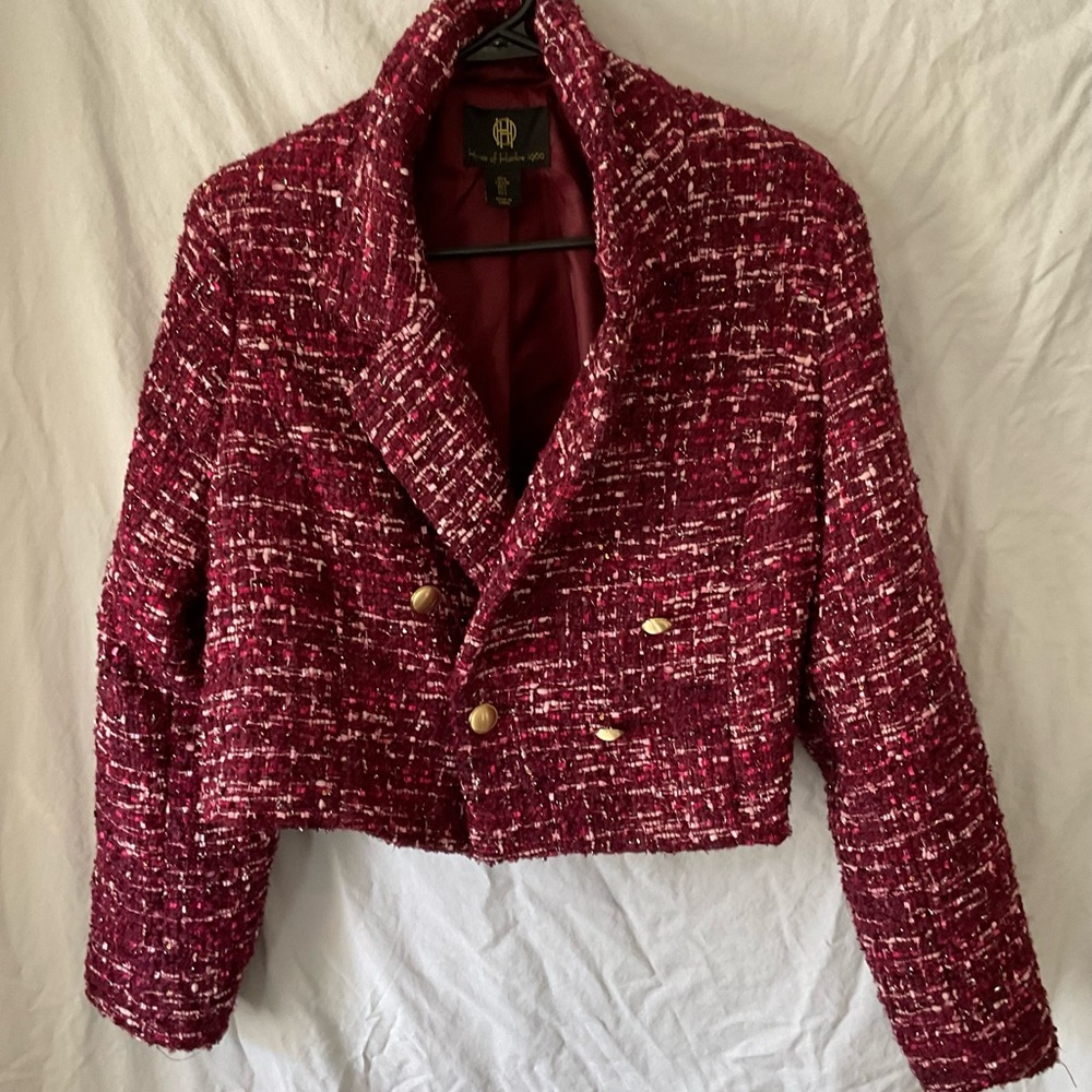 Women's Tweed Double-Breasted Jacket